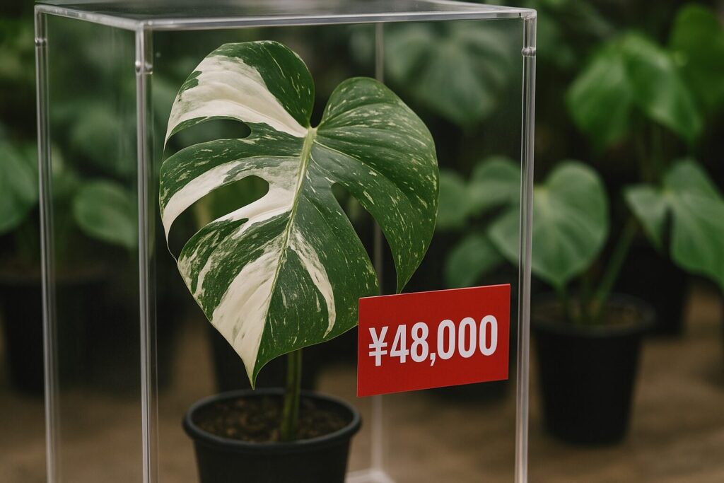 モンステラ 斑入り なぜ高い