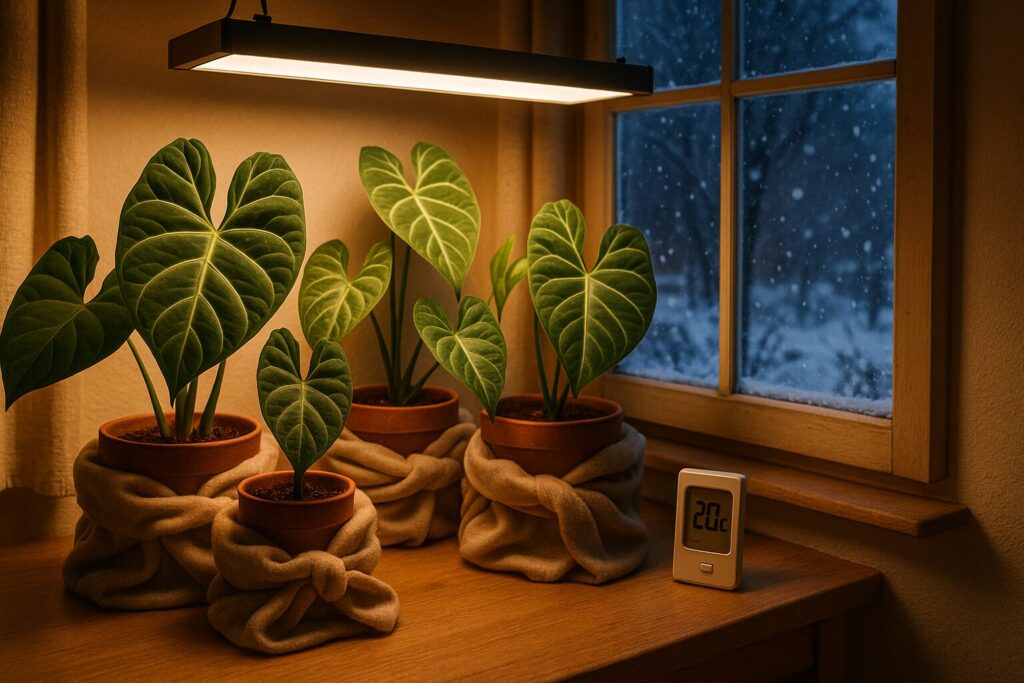 サトイモ科 観葉植物 冬越し