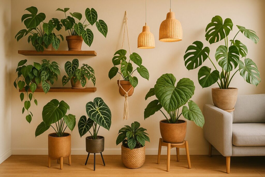 インテリア 観葉植物 飾り方