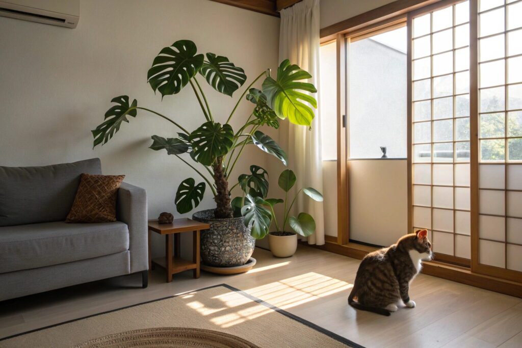 猫 観葉植物 大型
