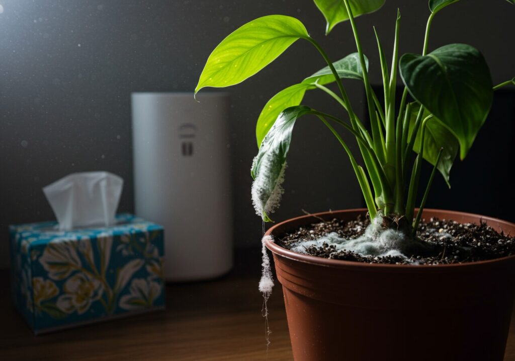 観葉植物 白いカビ 人体 影響