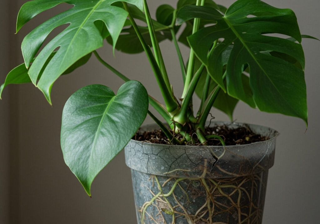 モンステラ 植え替えしないとどうなる