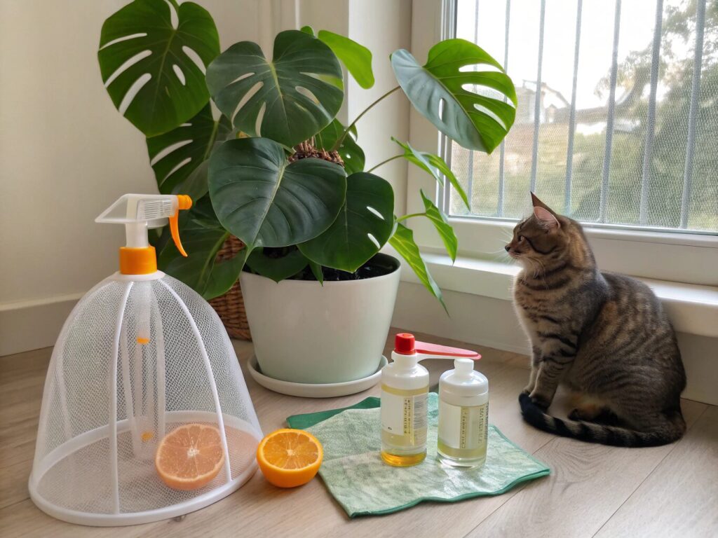 猫はモンステラを食べても大丈夫?