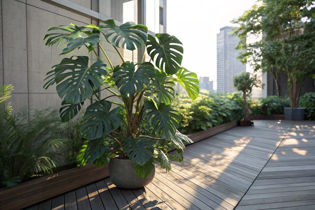 モンステラ 屋外 育てる