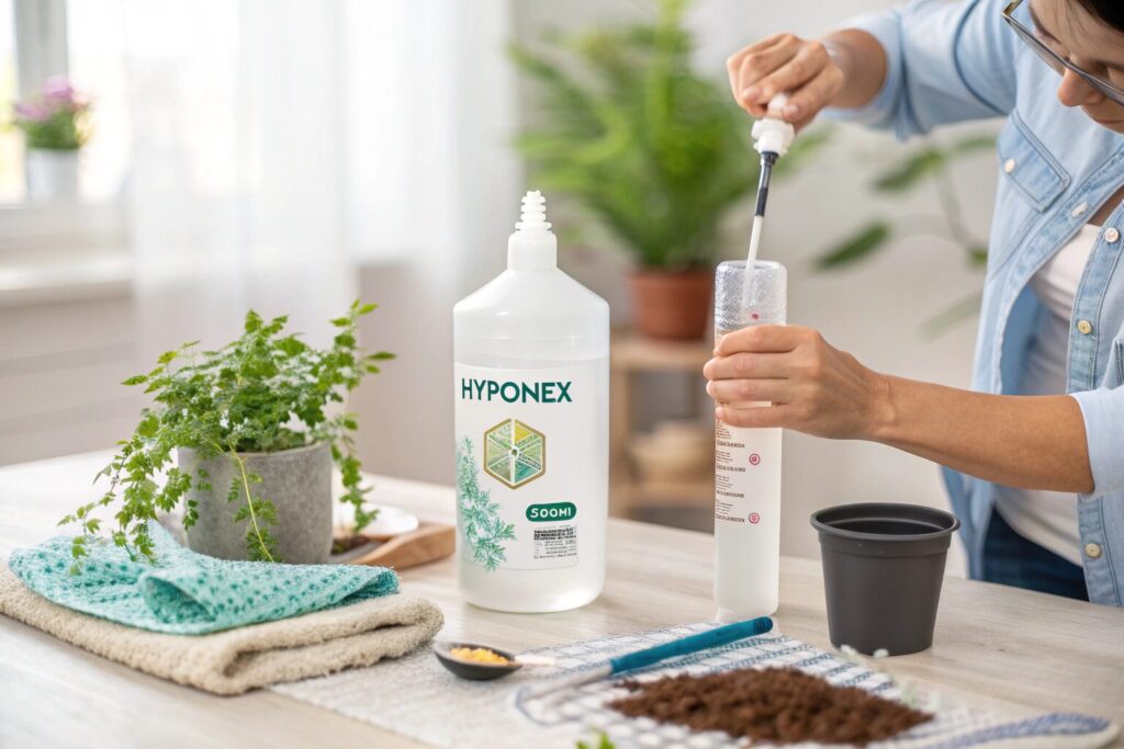 ハイポネックス 使い方 ペット ボトル 500ml