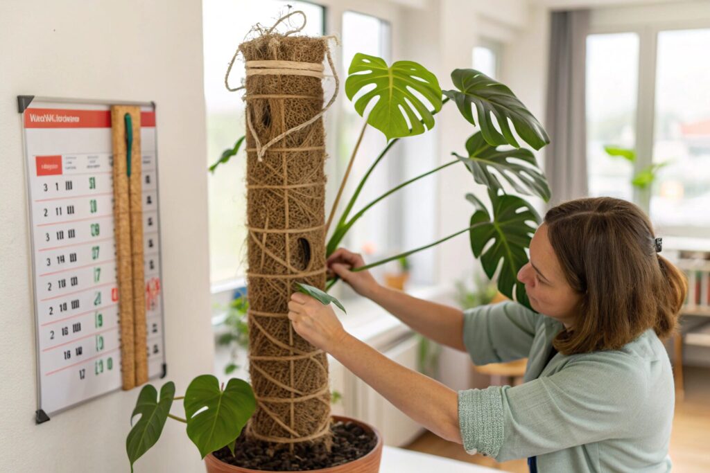 モンステラ 支柱 手作り