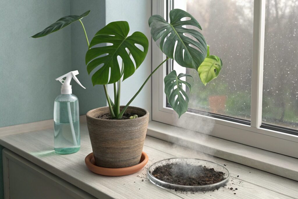 モンステラを植え替えた後、元気がありません。どうしたらよいですか?