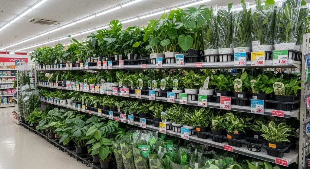 ダイソー観葉植物 多い 店舗