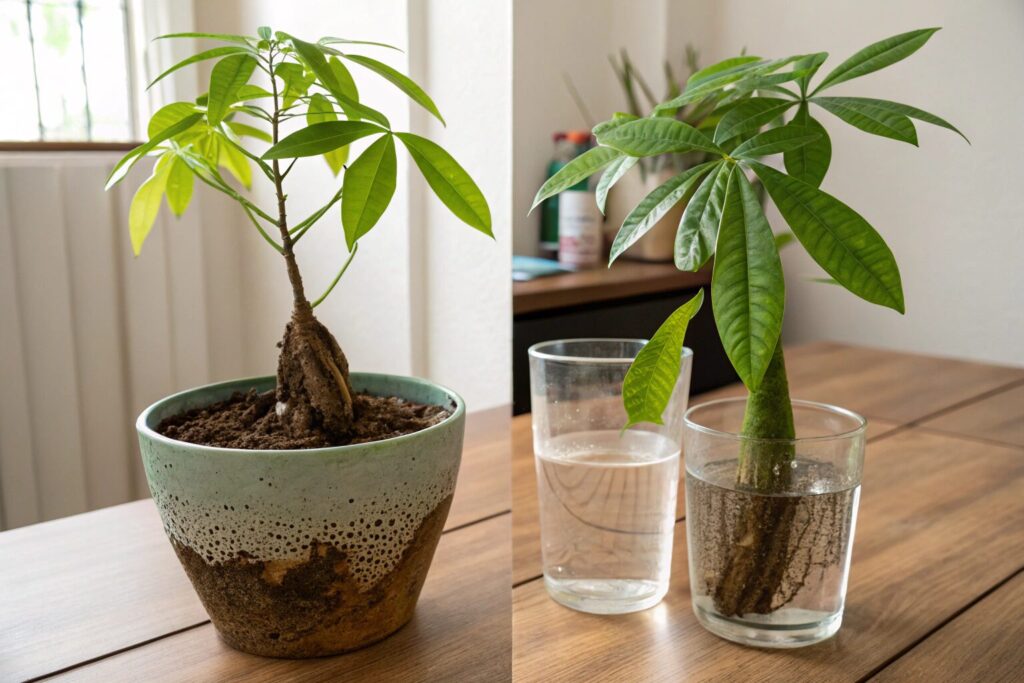 パキラ 根腐れ 末期 復活
