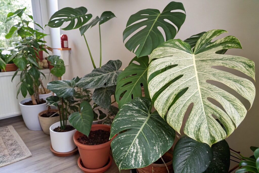 観葉植物 斑入り 作り方