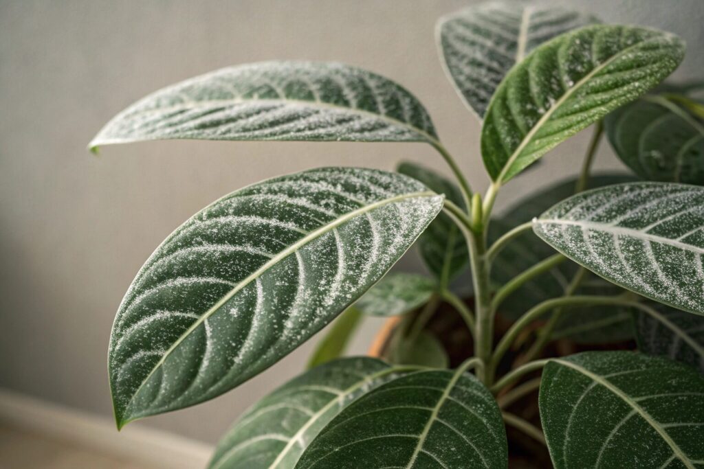 観葉植物 葉っぱ ツヤがない