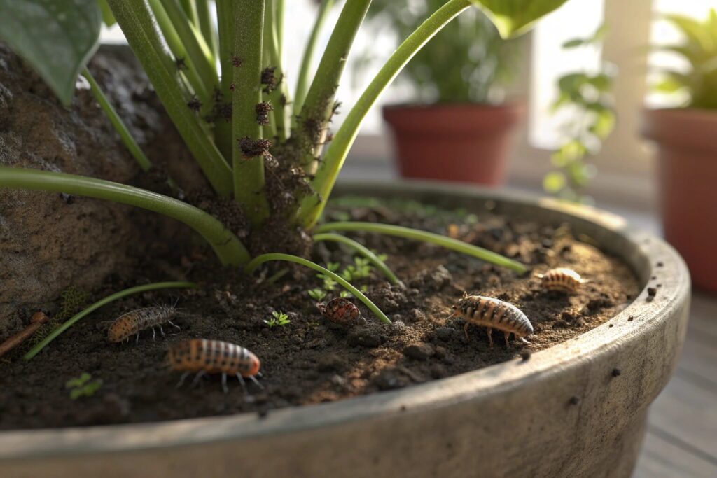 観葉植物 小さい虫 飛ばない