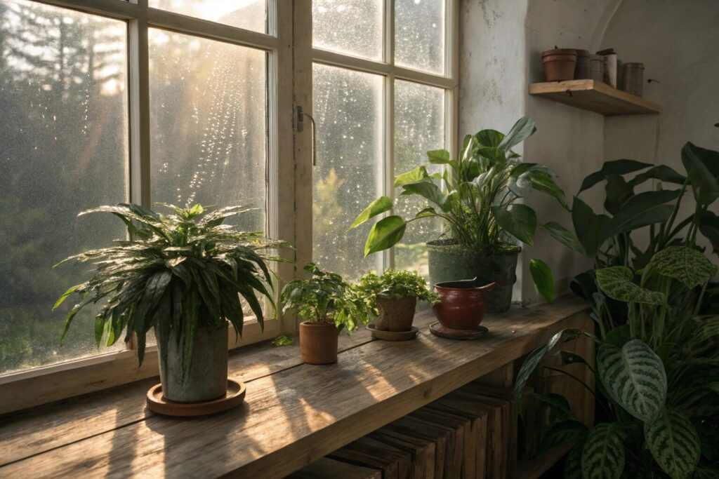 観葉植物 蒸散作用 メカニズム