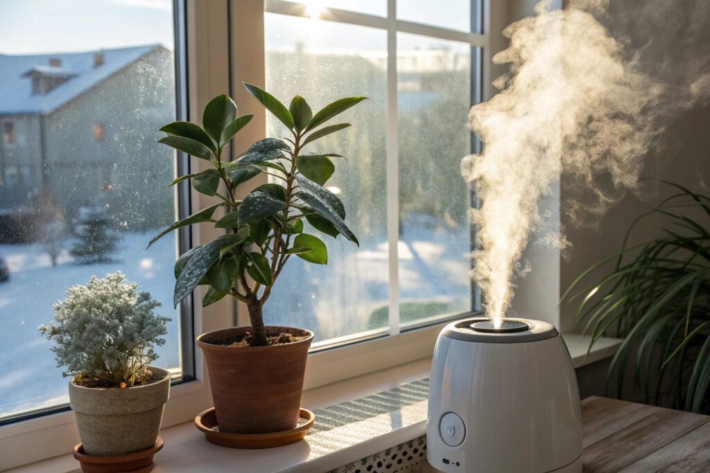 観葉植物 加湿 冬