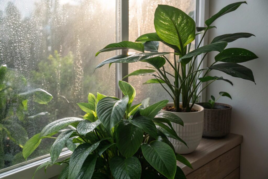観葉植物 加湿器 効果