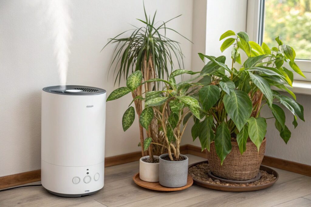観葉植物 加湿器 枯れる