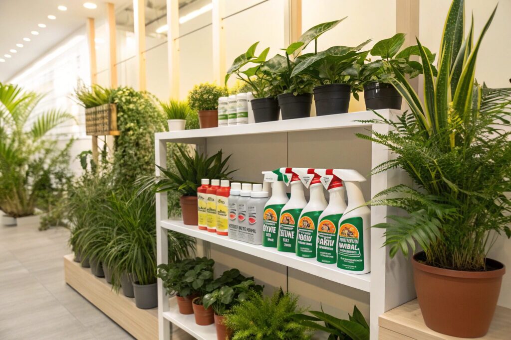 観葉植物 虫 駆除 スプレー