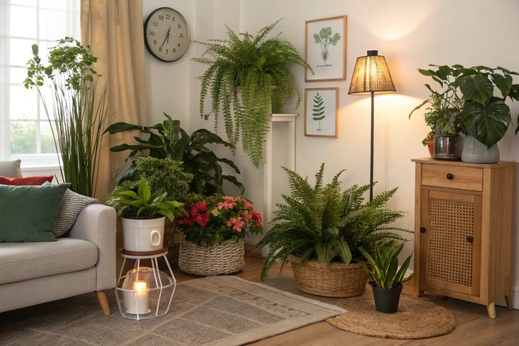 観葉植物 加湿効果 湿度計