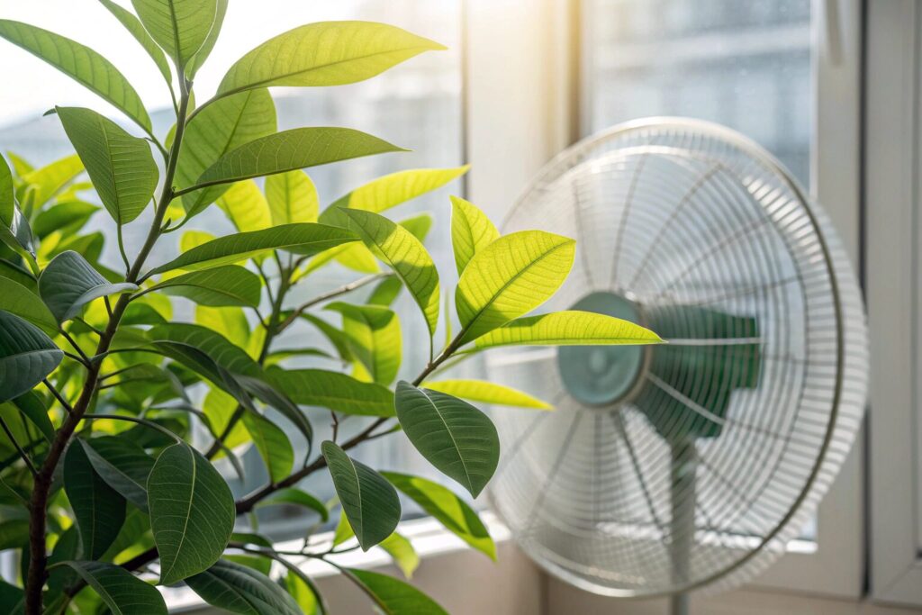 観葉植物 成長 風通し 蒸散