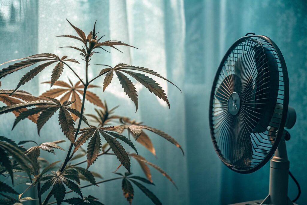観葉植物 サーキュレーター 風量